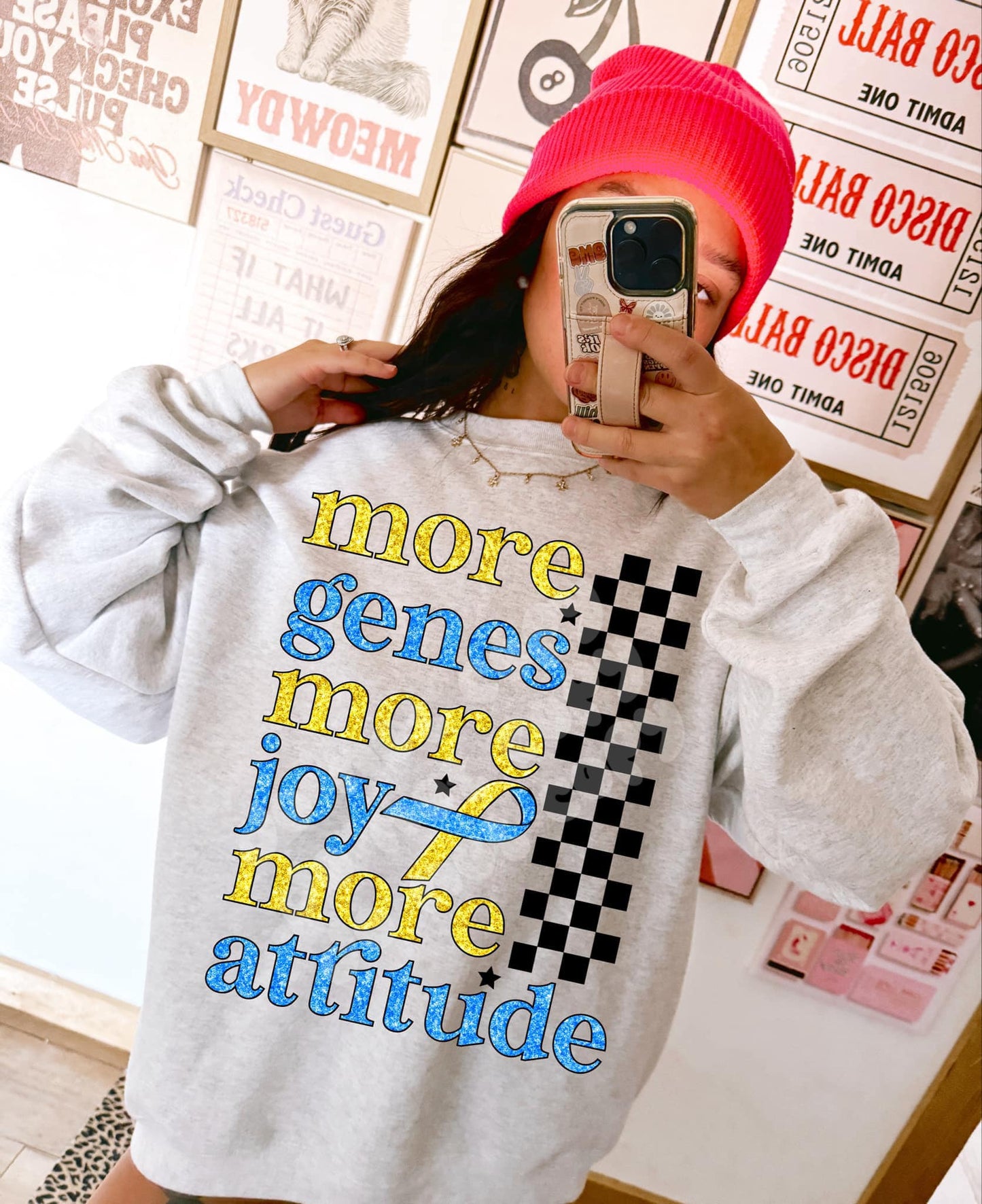 More genes, more joy, more attitude