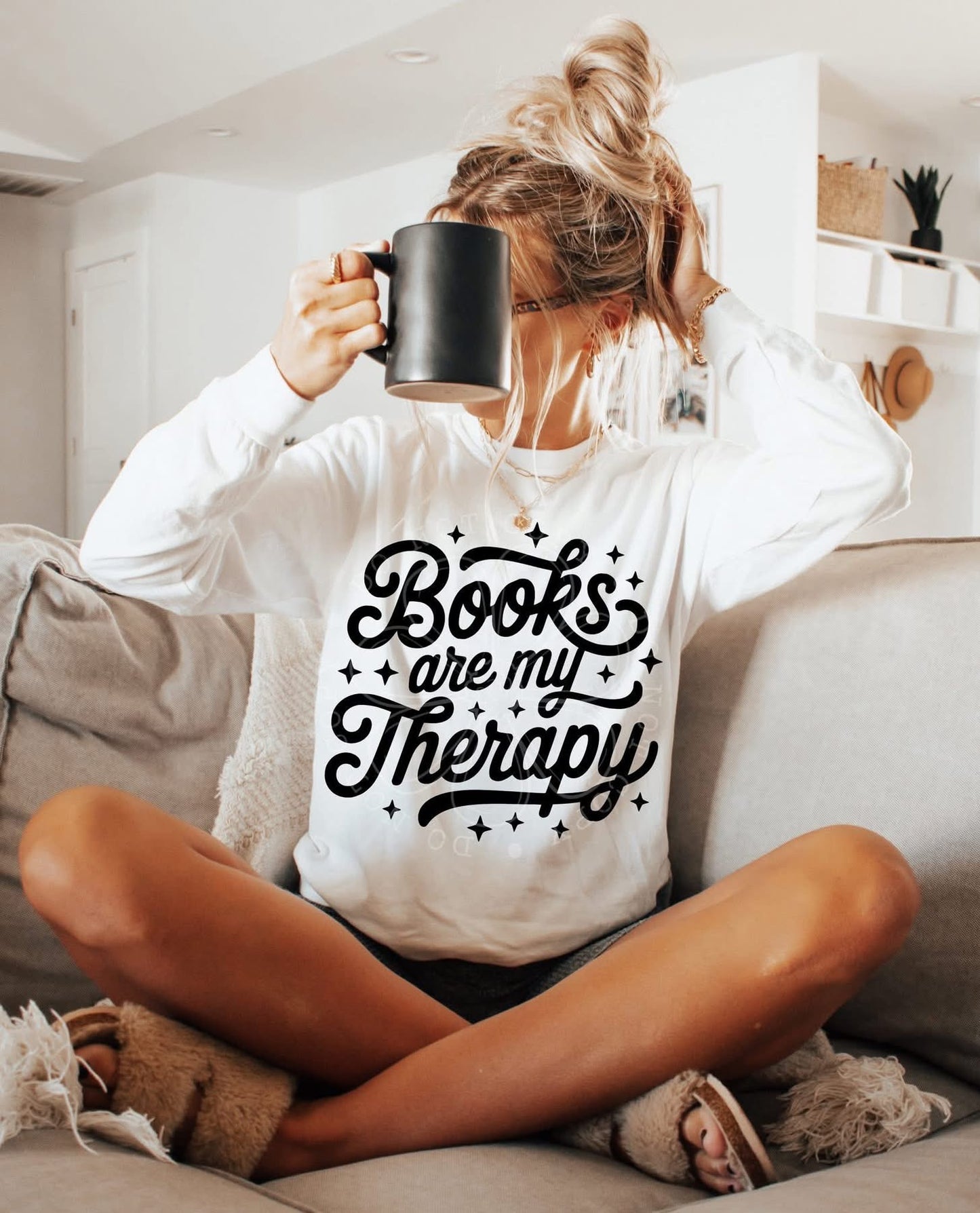 Books are my therapy
