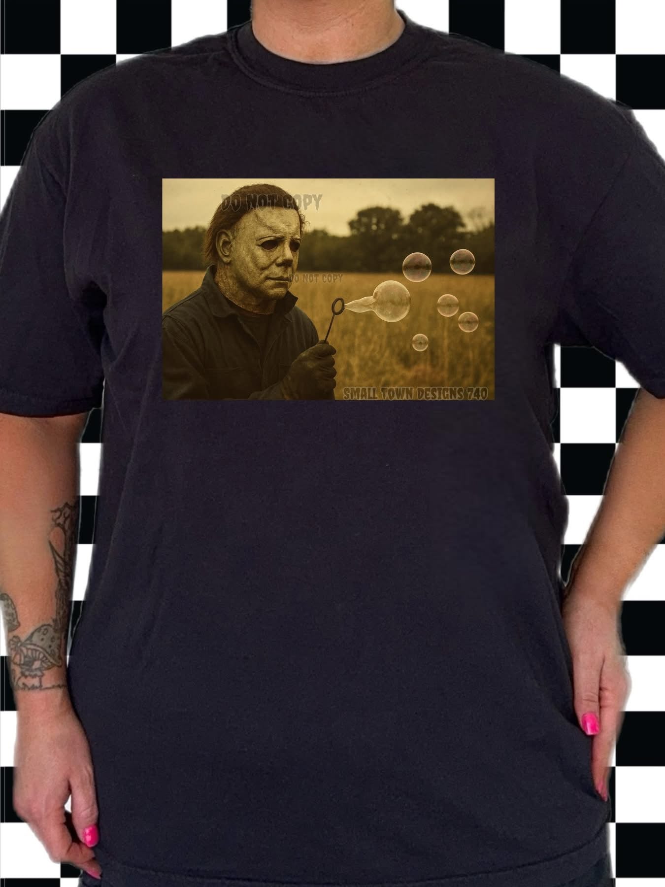 Blowing bubbles (multiple or characters)