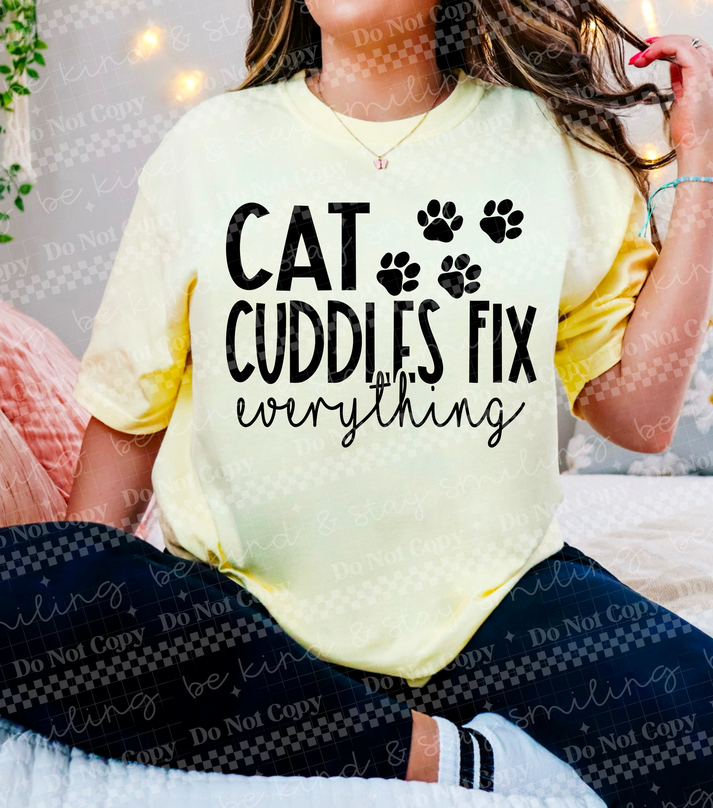 Cat cuddles fix everything