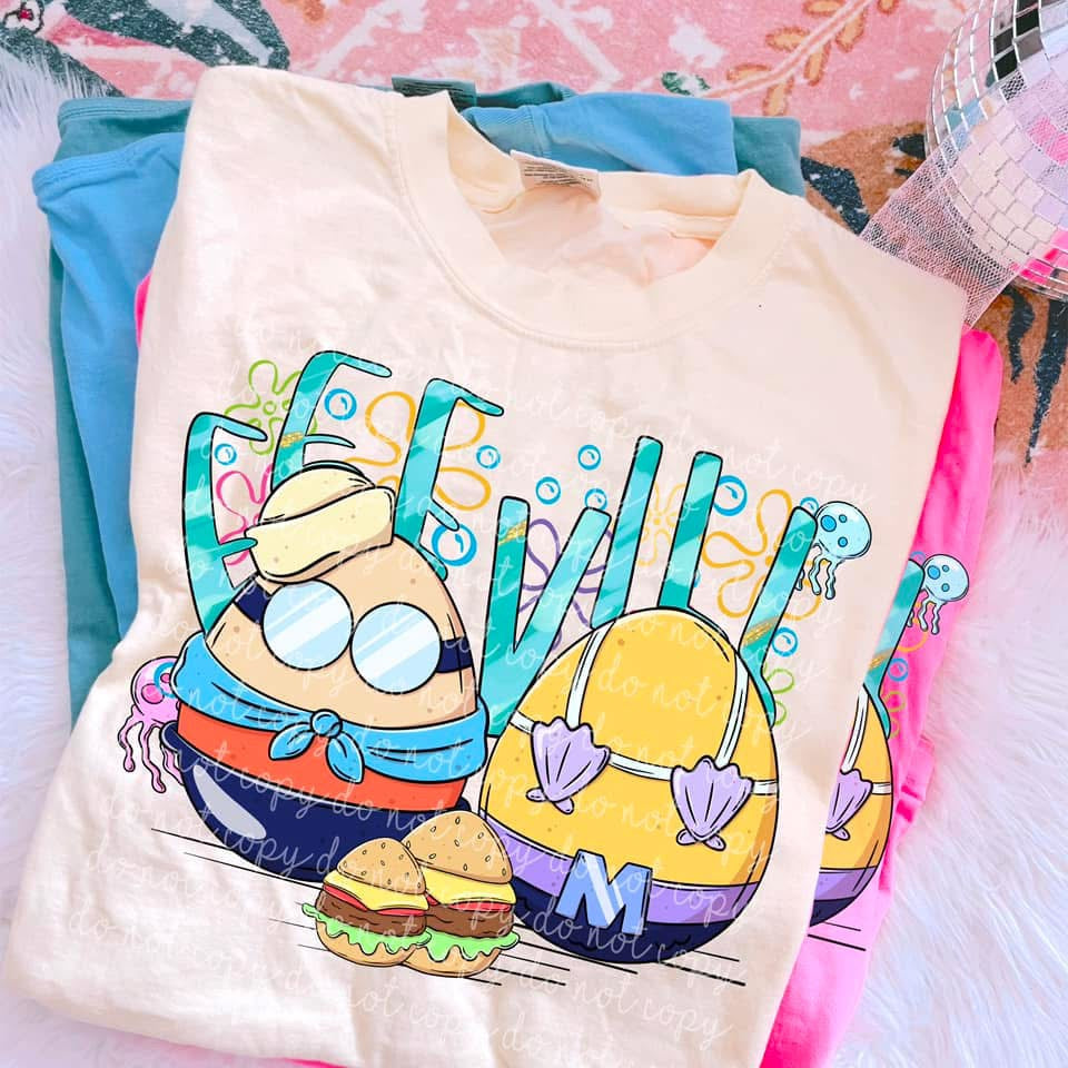 Easter eggs (merman)