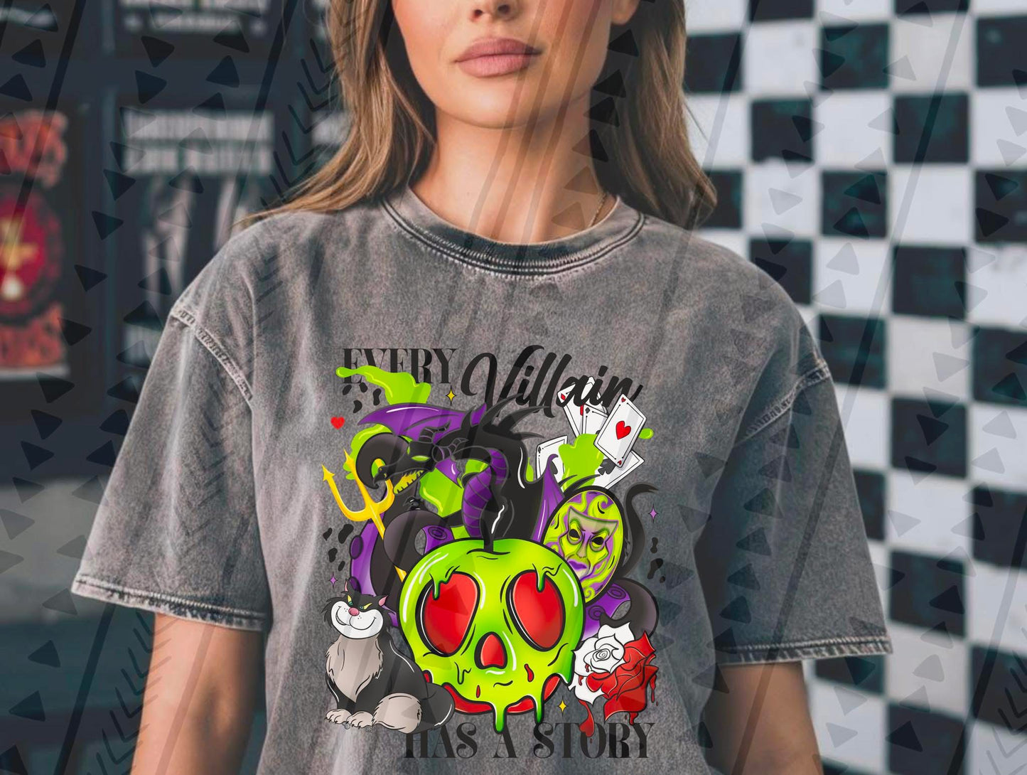 Every villain has a story (collage)