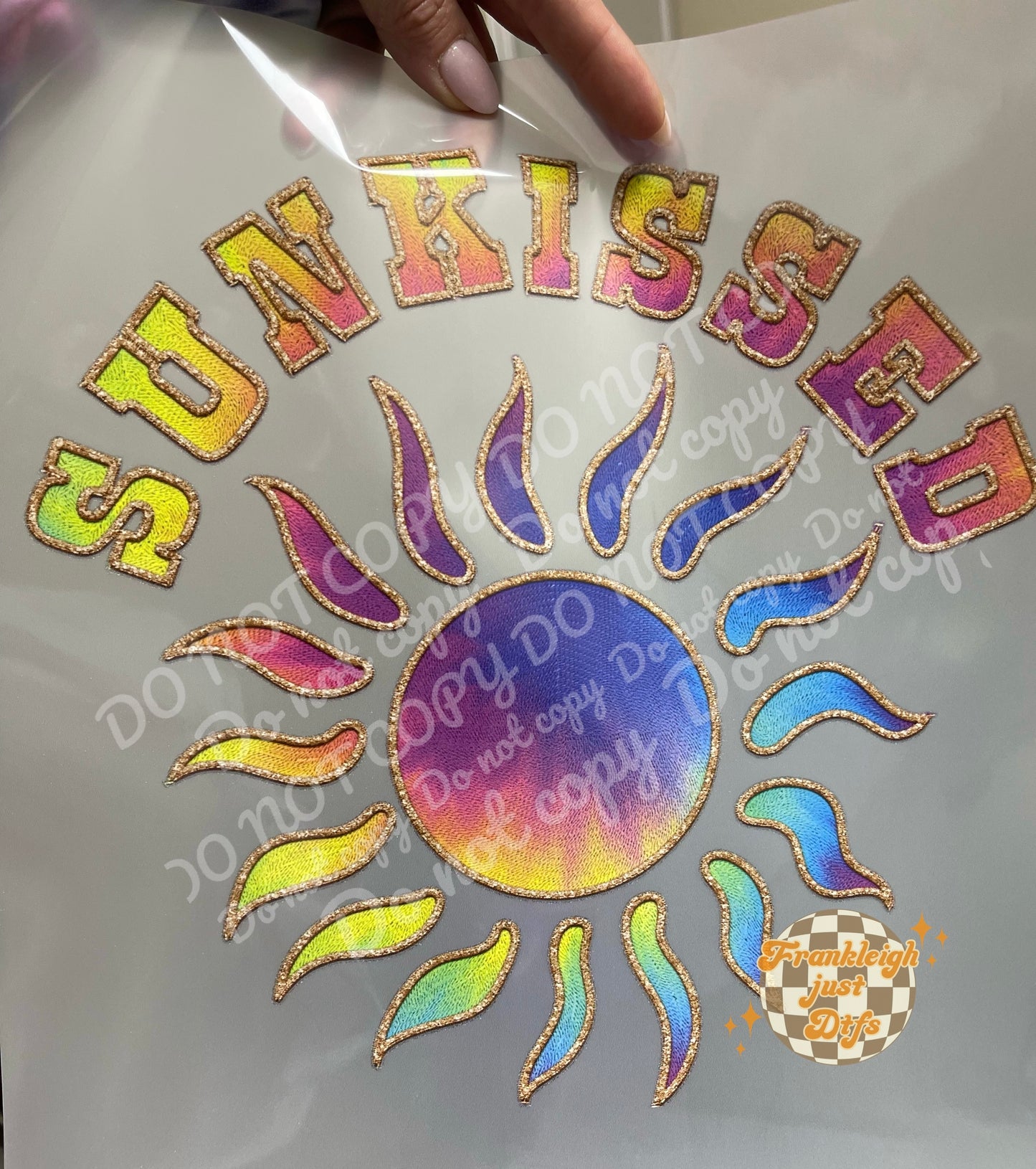 SunKissed (Faux Embroidery and Stitch)