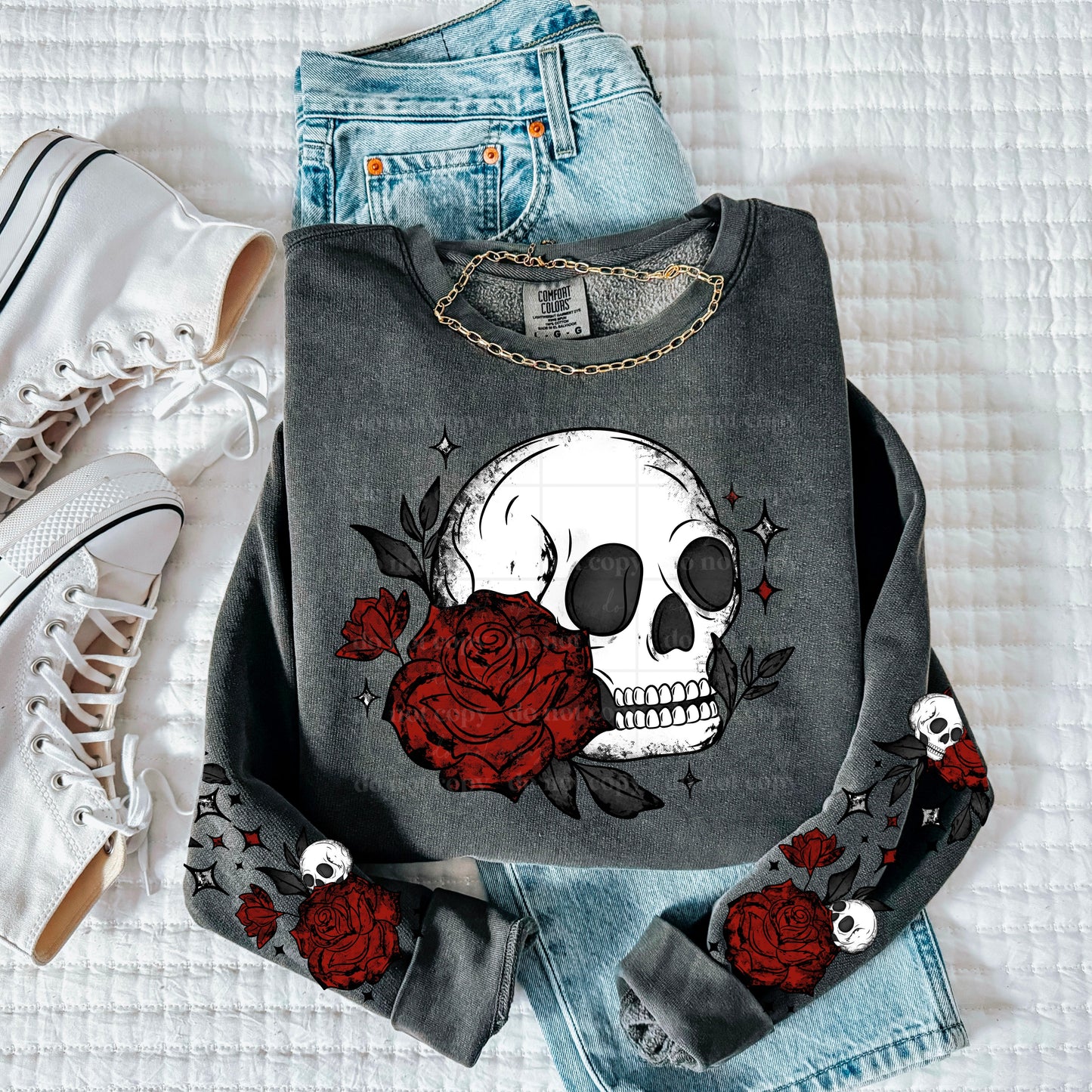 Skellie Rose (includes sleeves)