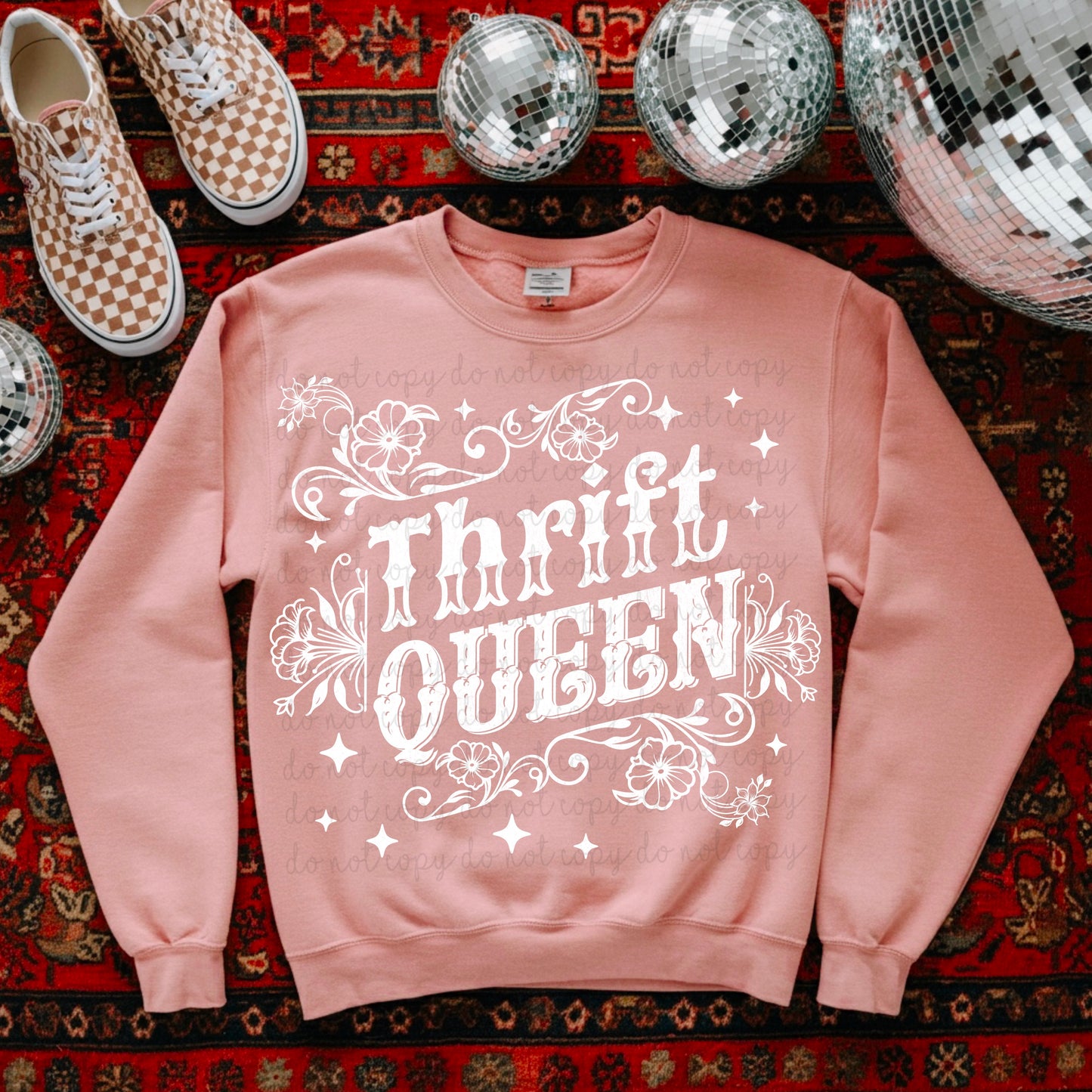 Thrift Queen (blue or white)
