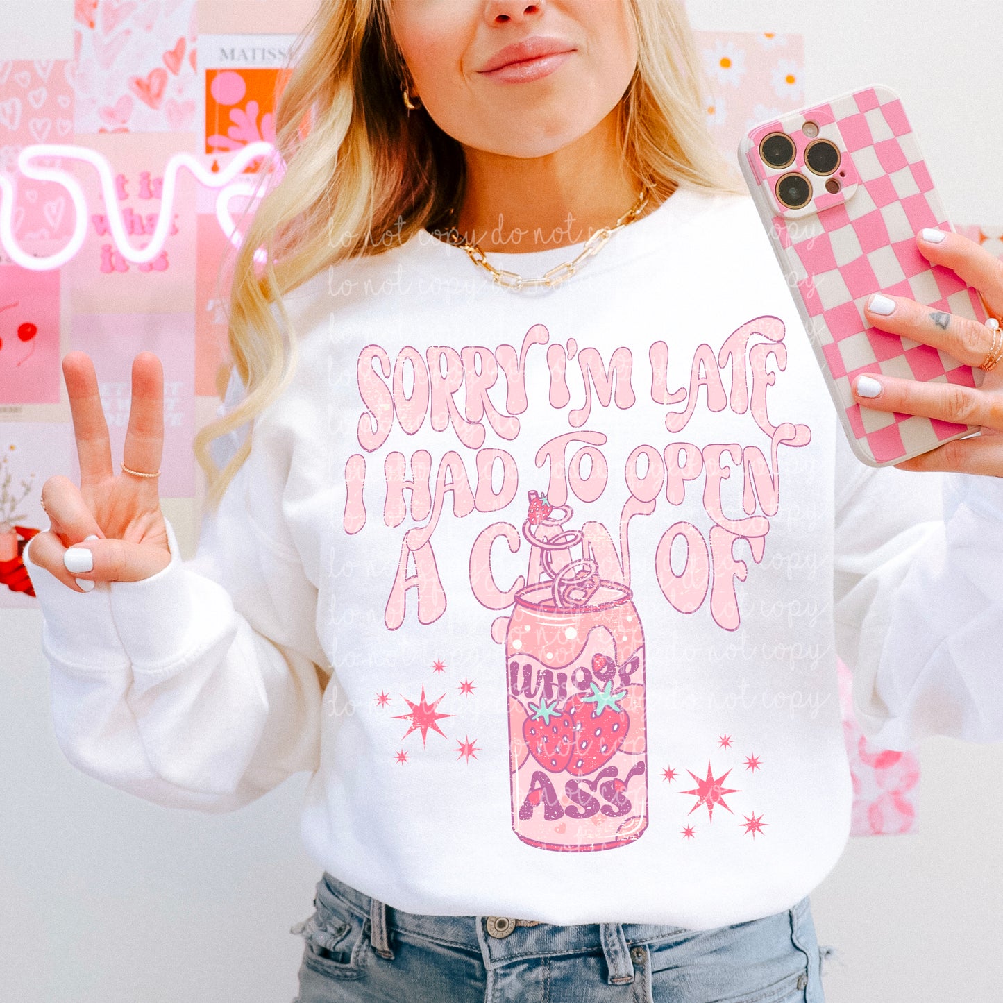 Sorry, I'm late. I had to open a can of whoop ass