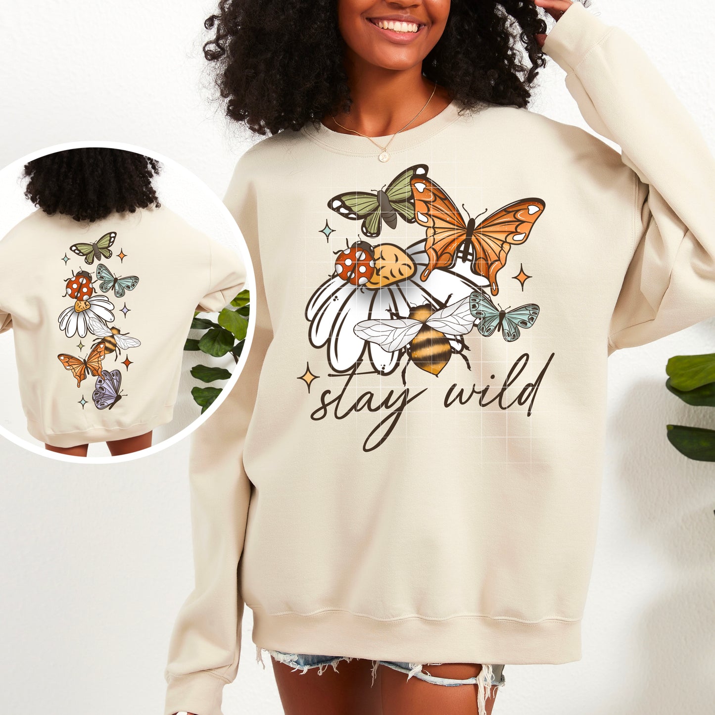 Stay Wild (Front or Front and Spine option)