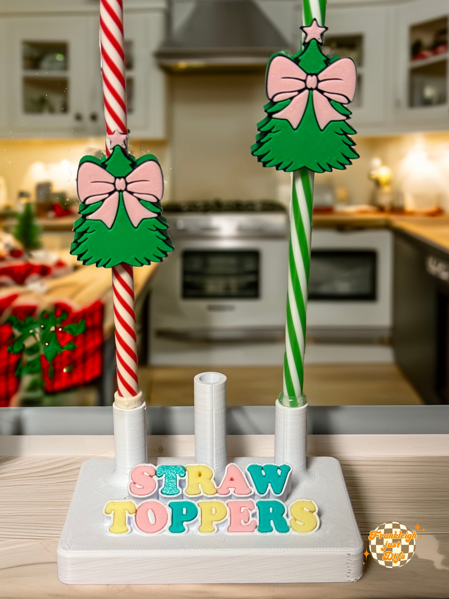 Christmas Tree Pink Bow