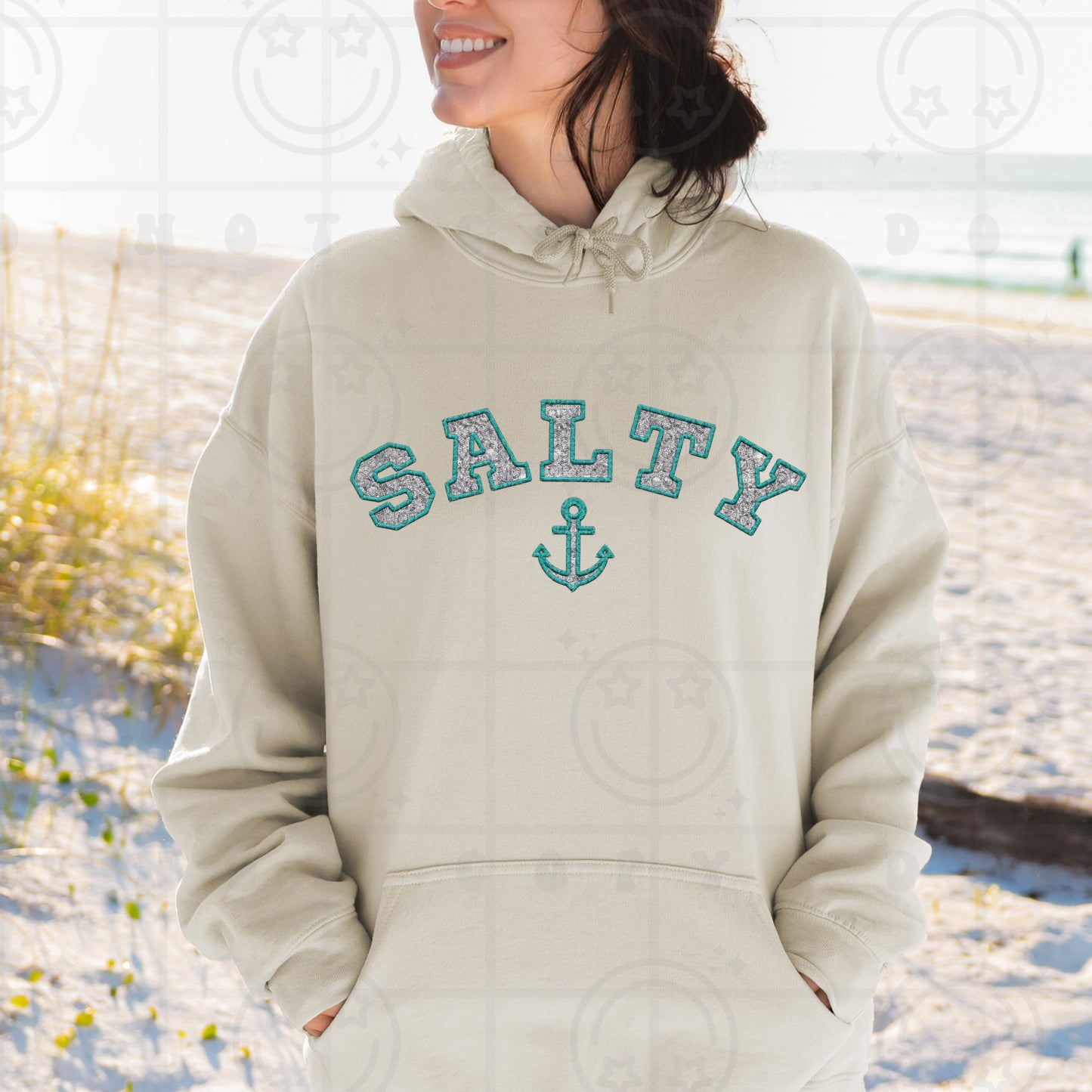 Salty (Faux Embroidery/Stitch) Various Colors