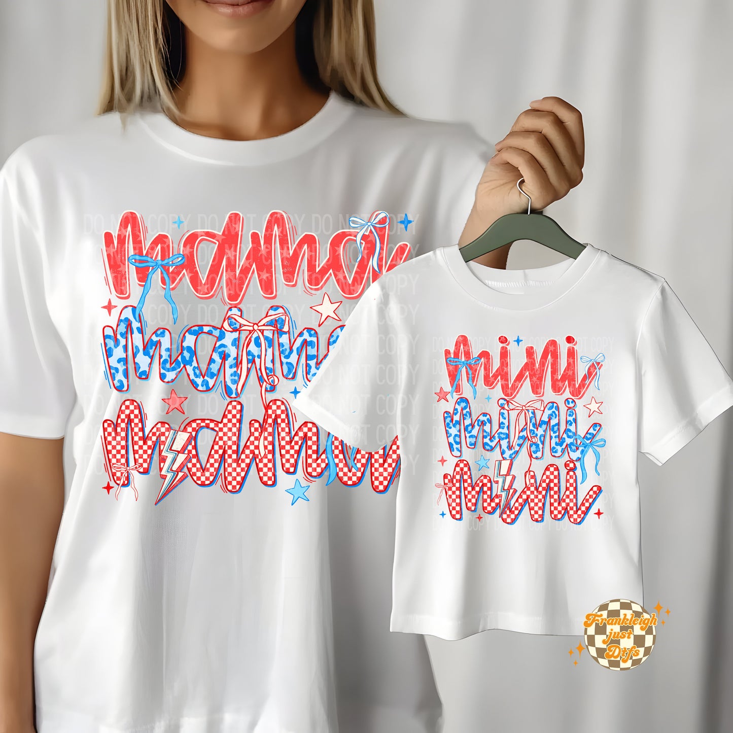 Mama or Mini (Red White and Blue)