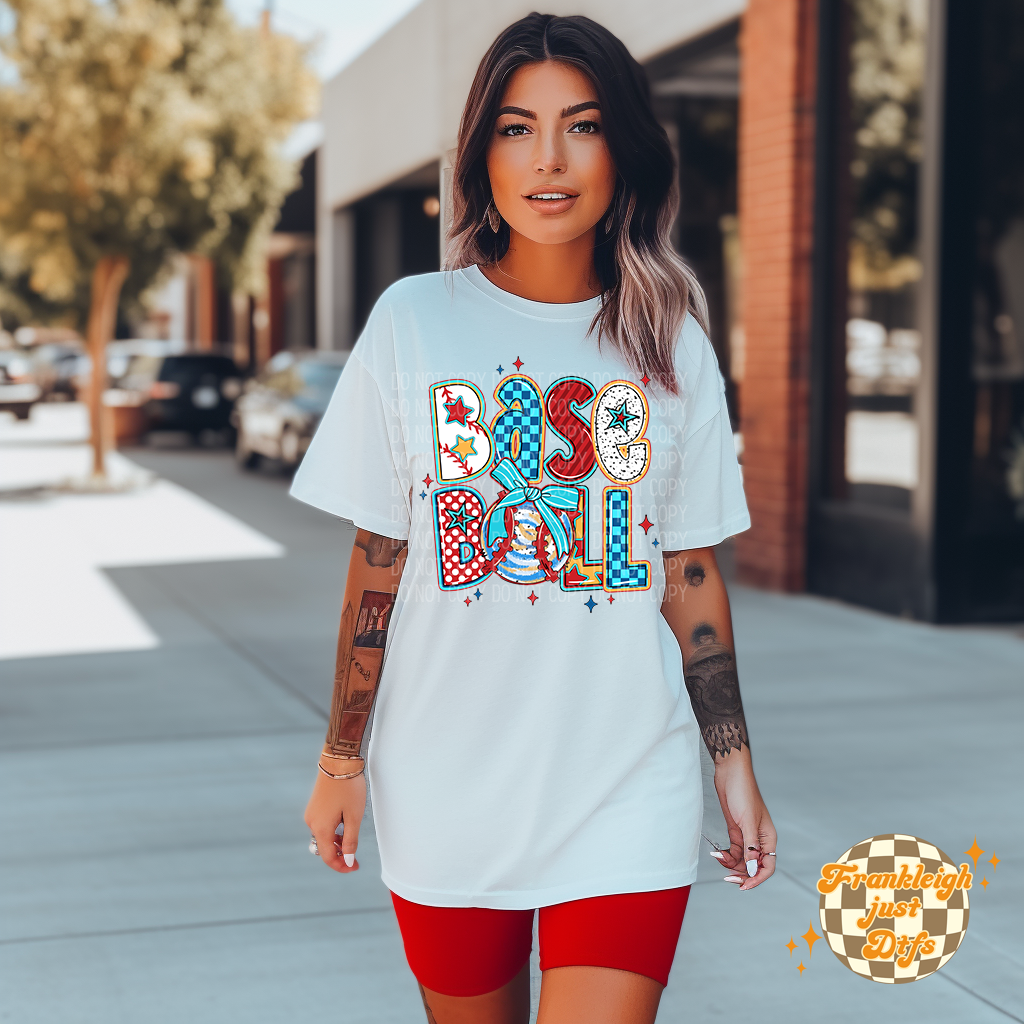 Retro Baseball Coquette