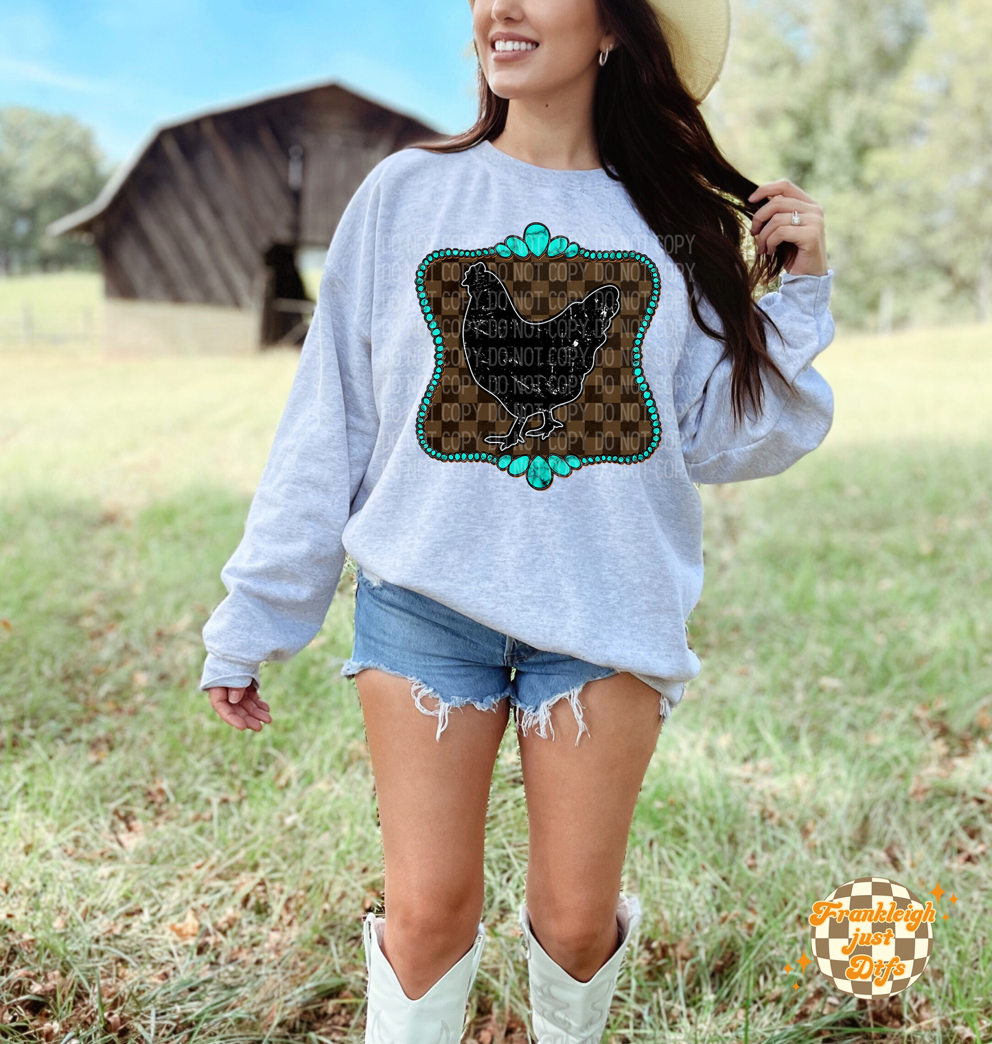 Stock Show Animal Checkered (brown)