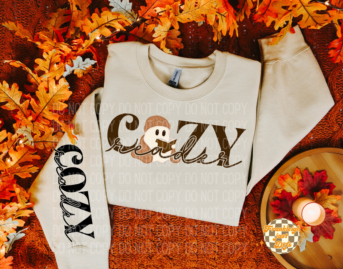 Cozy Reader with sleeve