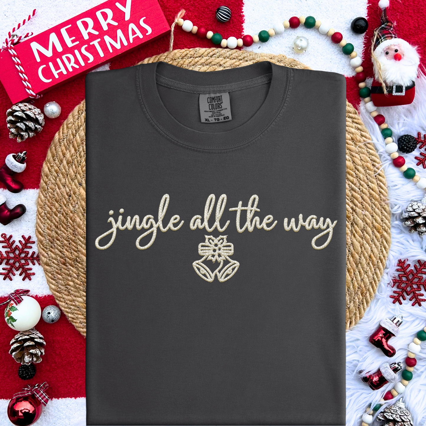 Jingle all the way (Red or Ivory)