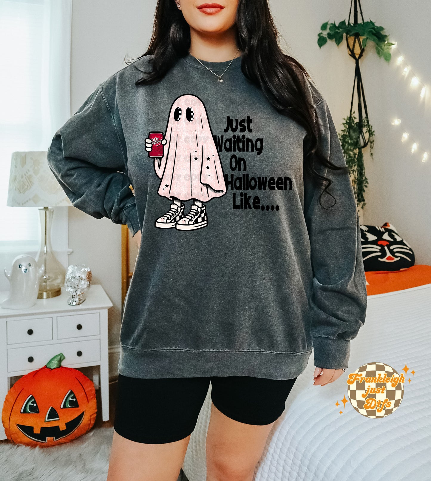 Waiting on Halloween (Ghost with Drink) variations