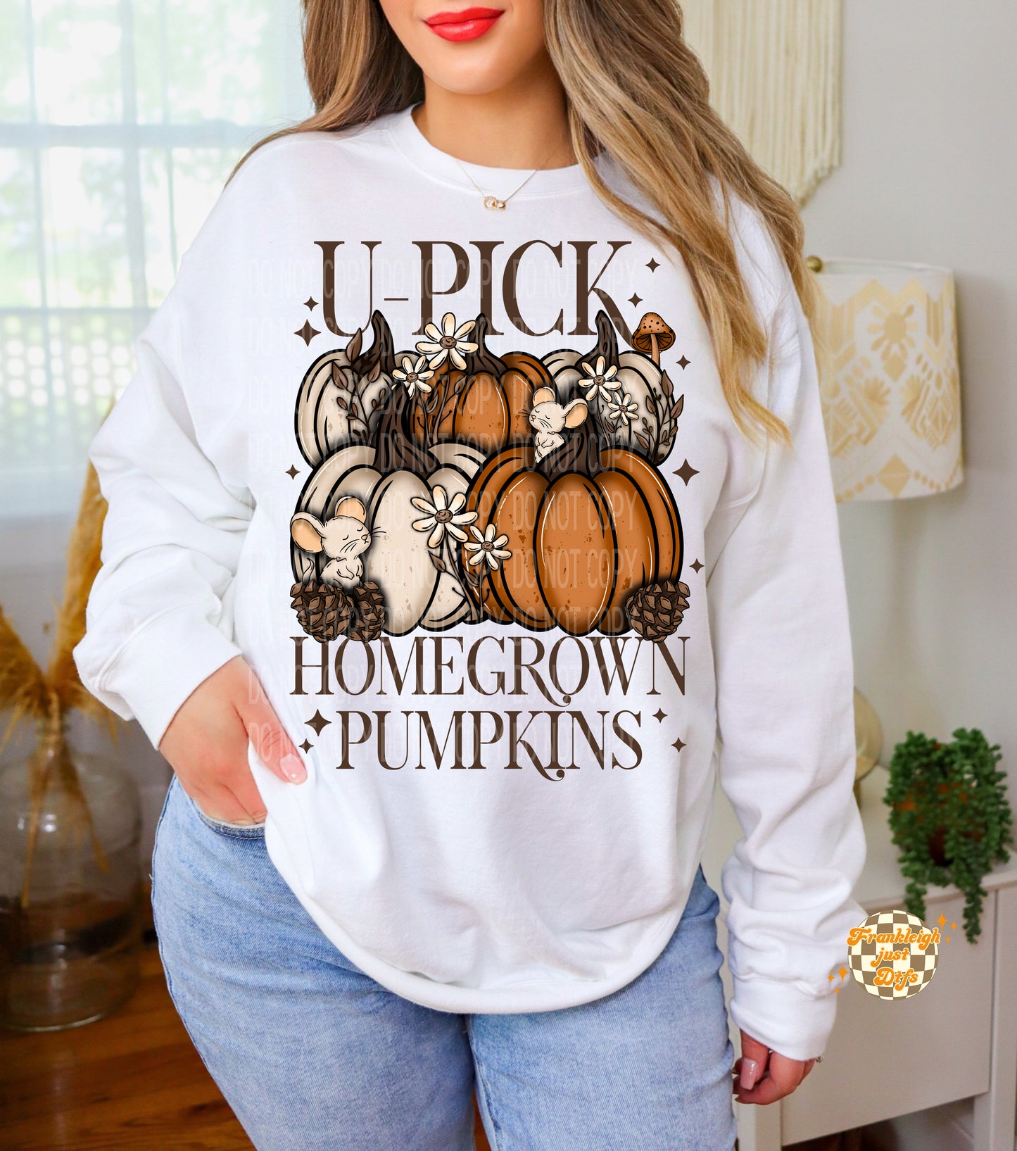 U pick Home Grown Pumpkins