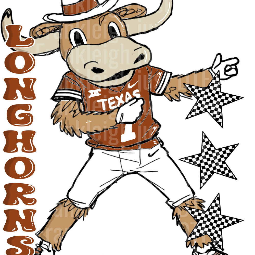 Longhorns Sketch