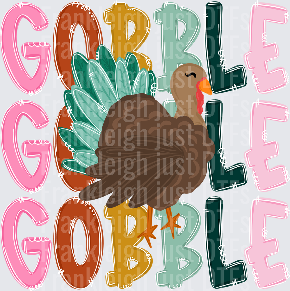 Gobble no glitter