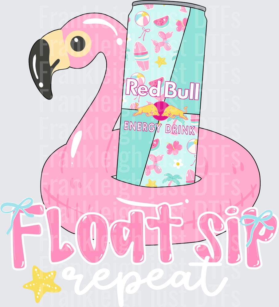 Float sip repeat ReD B floral
