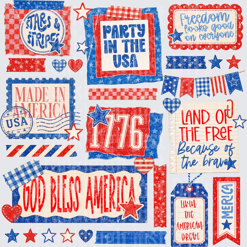 July 4th Pieces