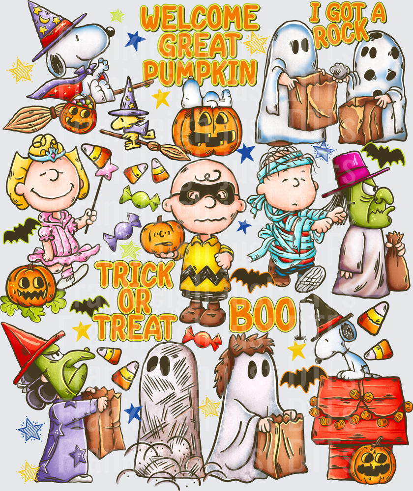 Welcome Great Pumpkin - Raw Image