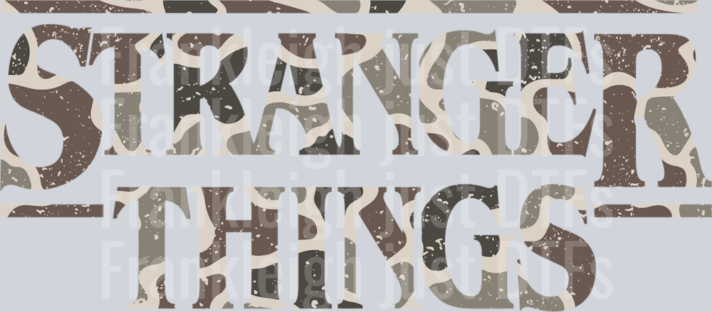 Strange Things Camo