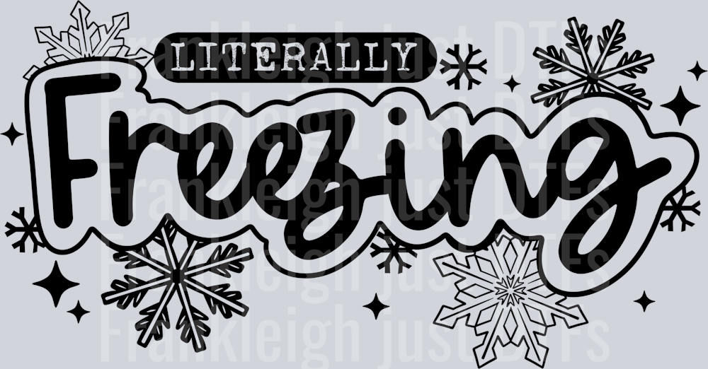 Freezing single color black