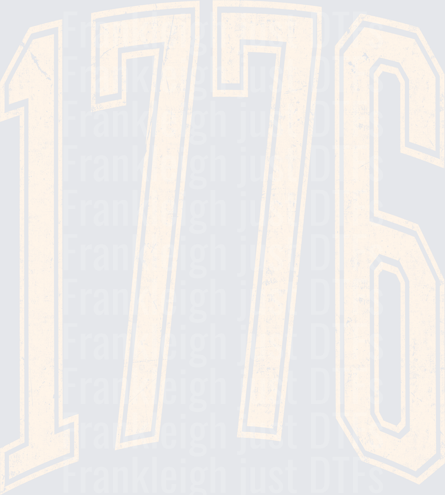 1776 in white