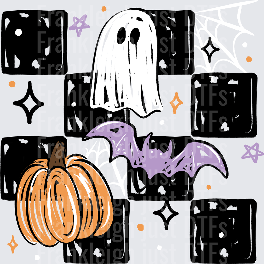 Sketchy Halloween Checker