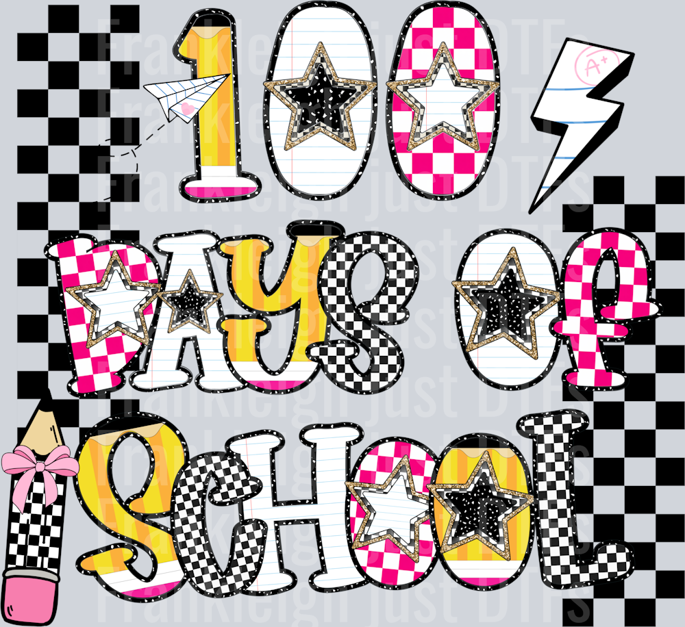 100 Days of School Checker