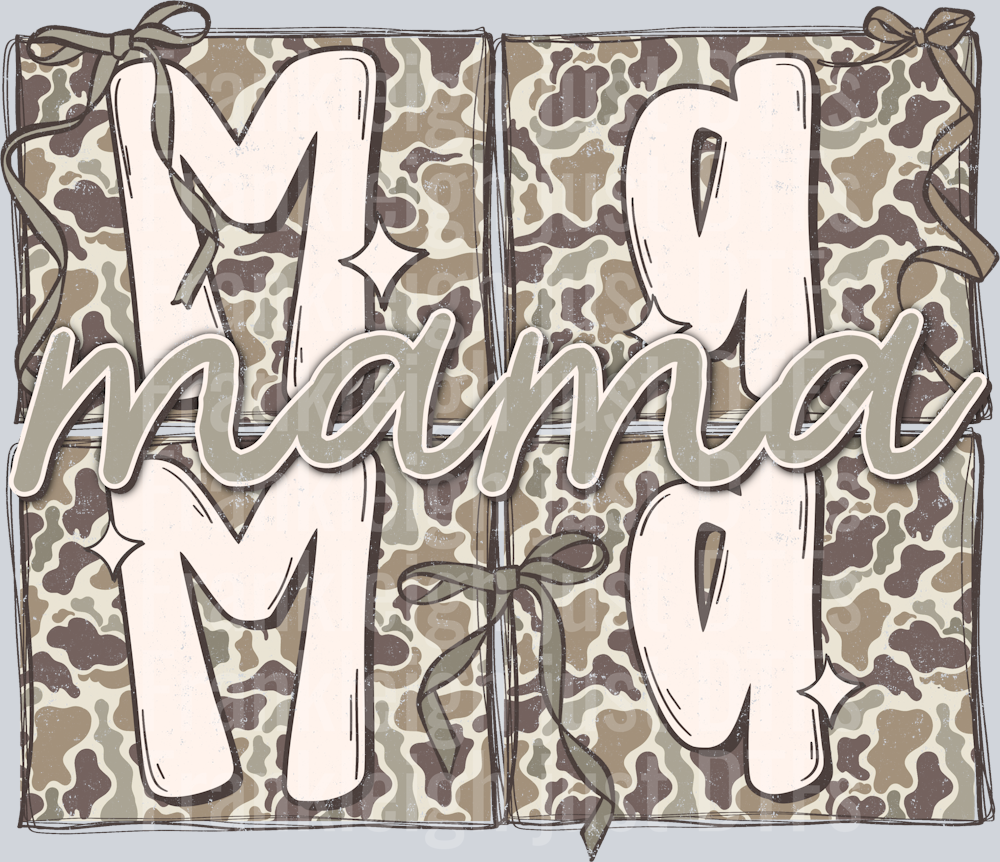 Camo Bow Mama