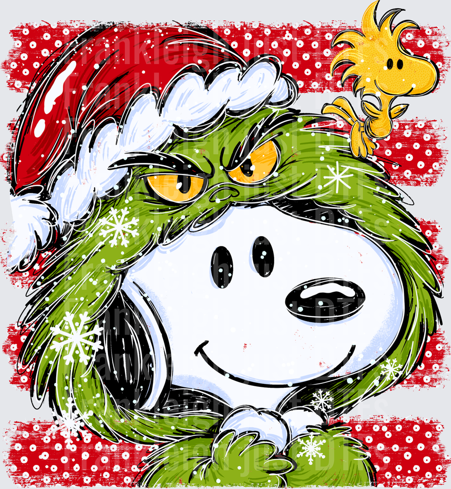 Green Snoop Polkadots