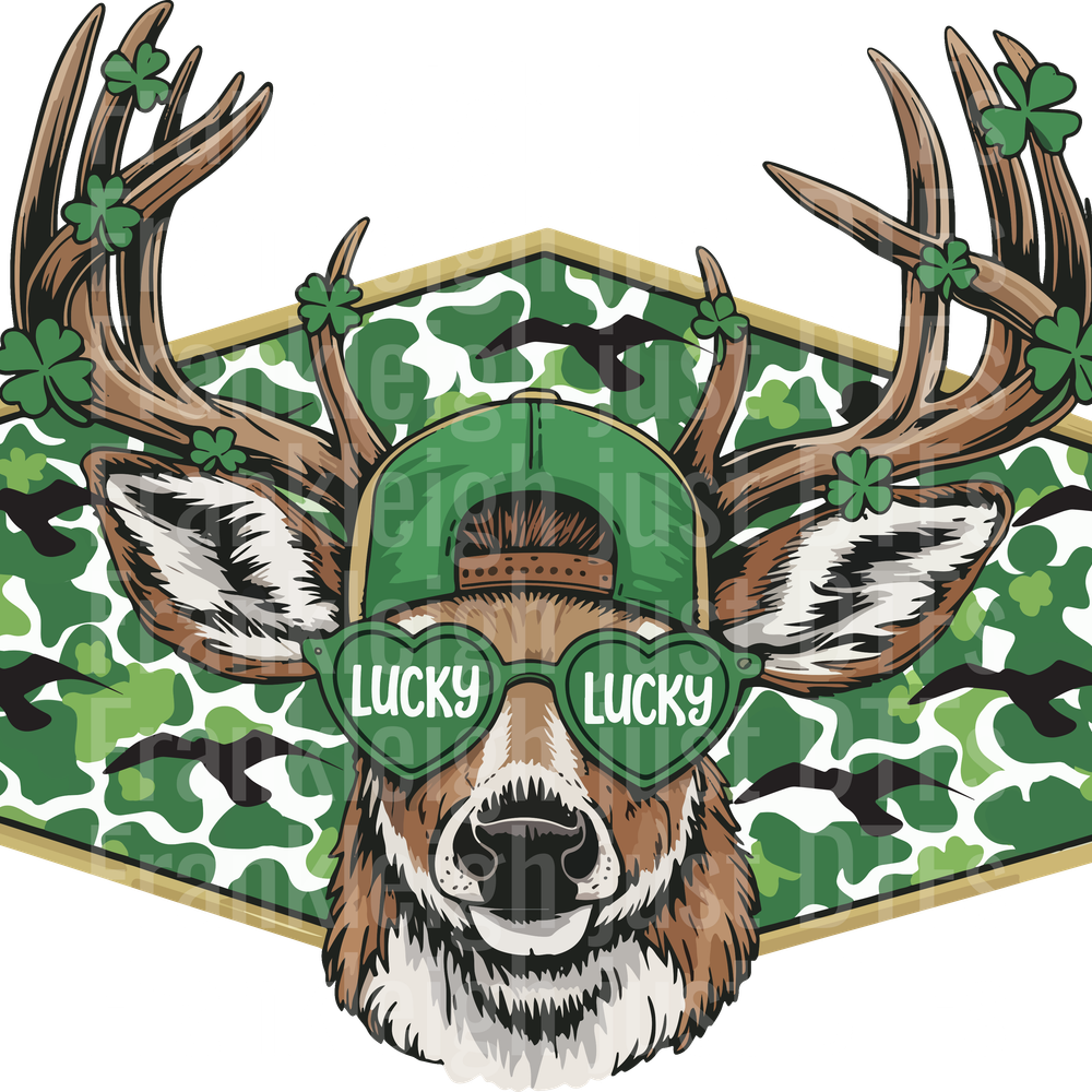 lucky deer png design