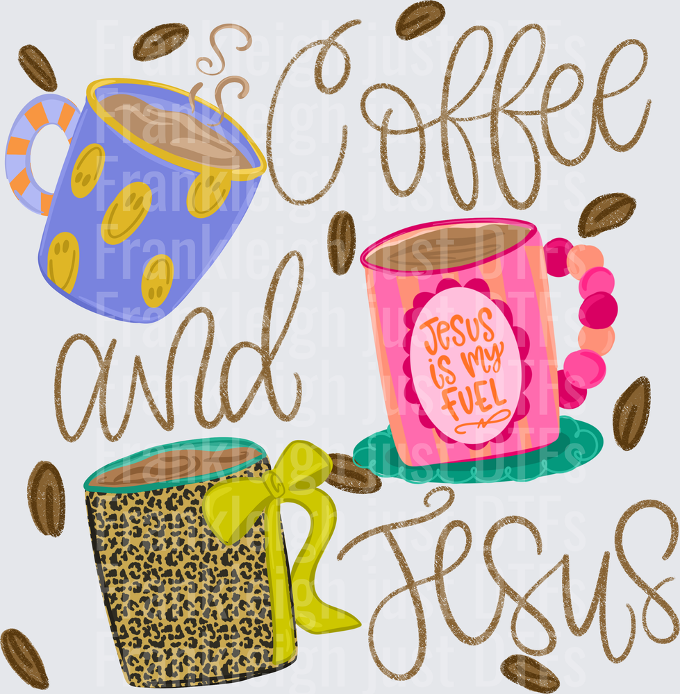 Coffee and Jesus Doodle