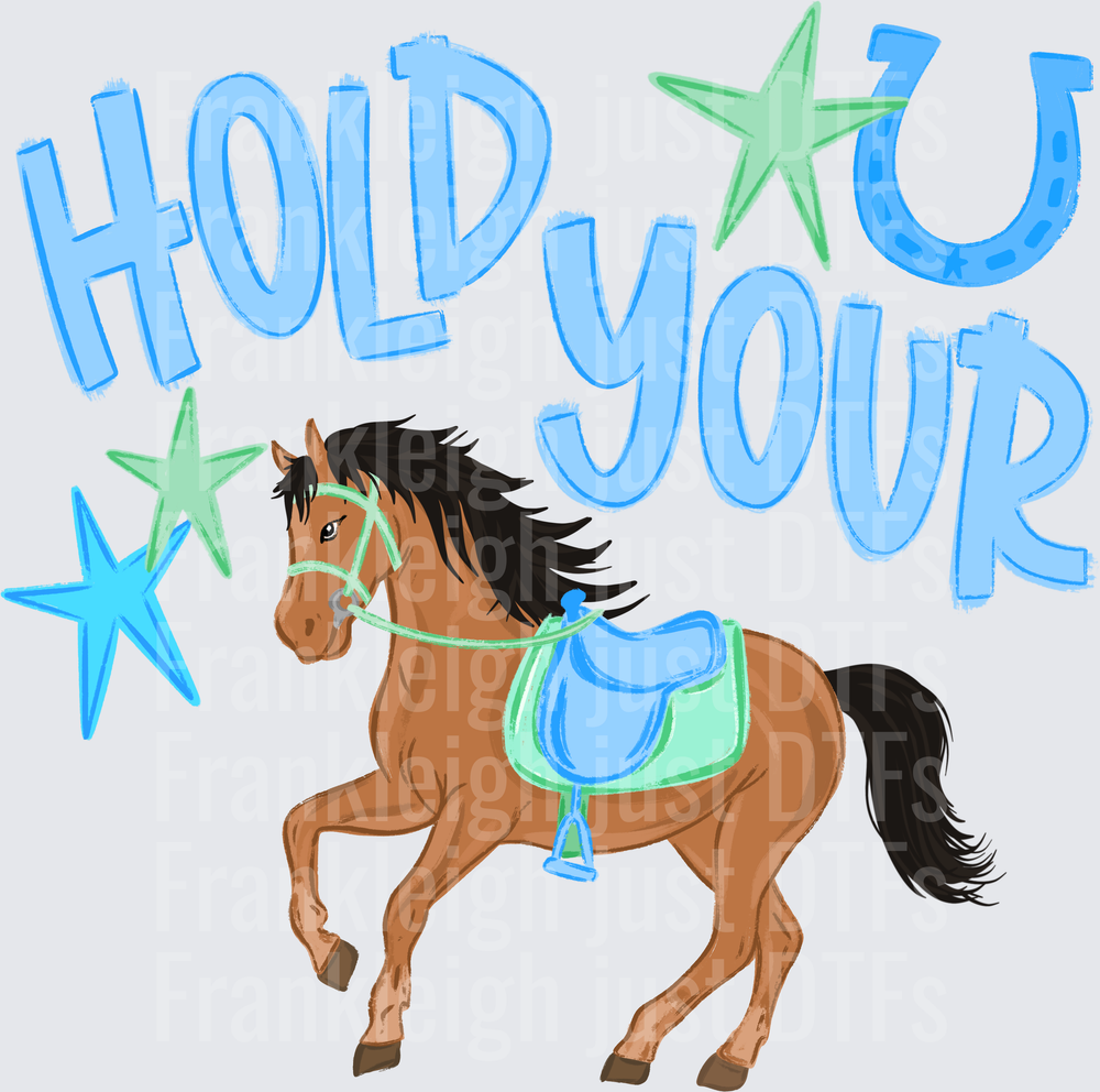 boy hold your horse