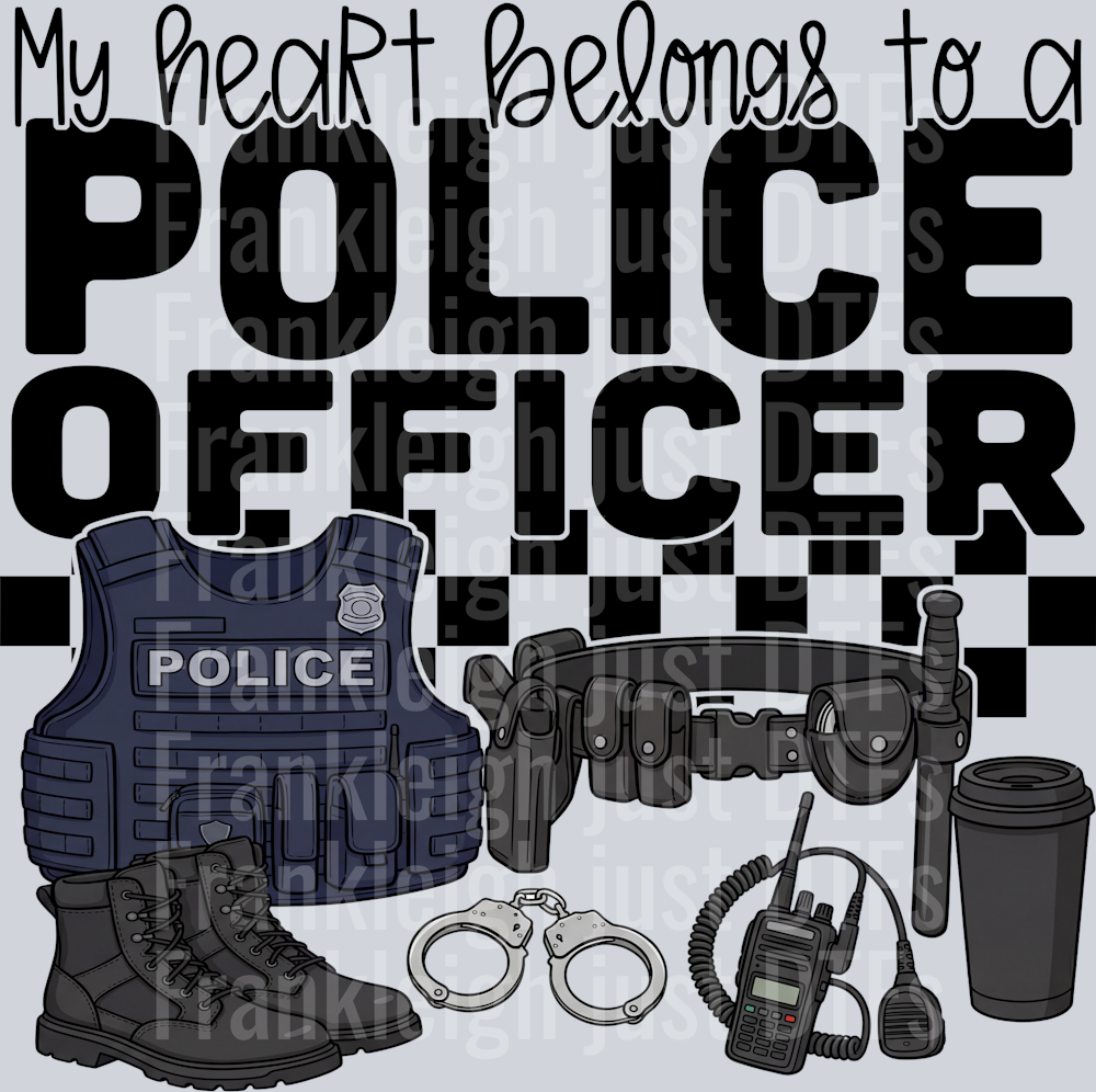 my heart belongs to a police officer