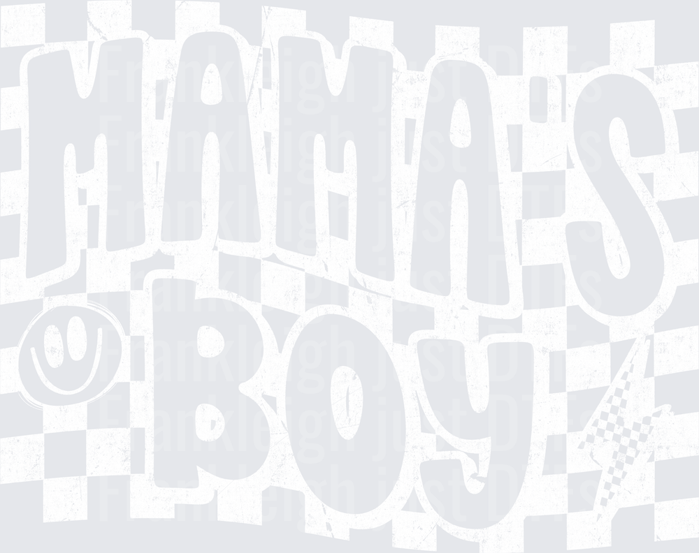Mama Boy in White