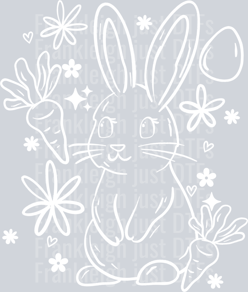 Bunny Single Color white