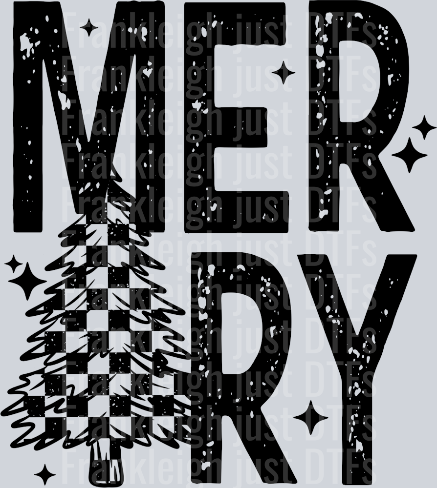 Merry Single Color Black