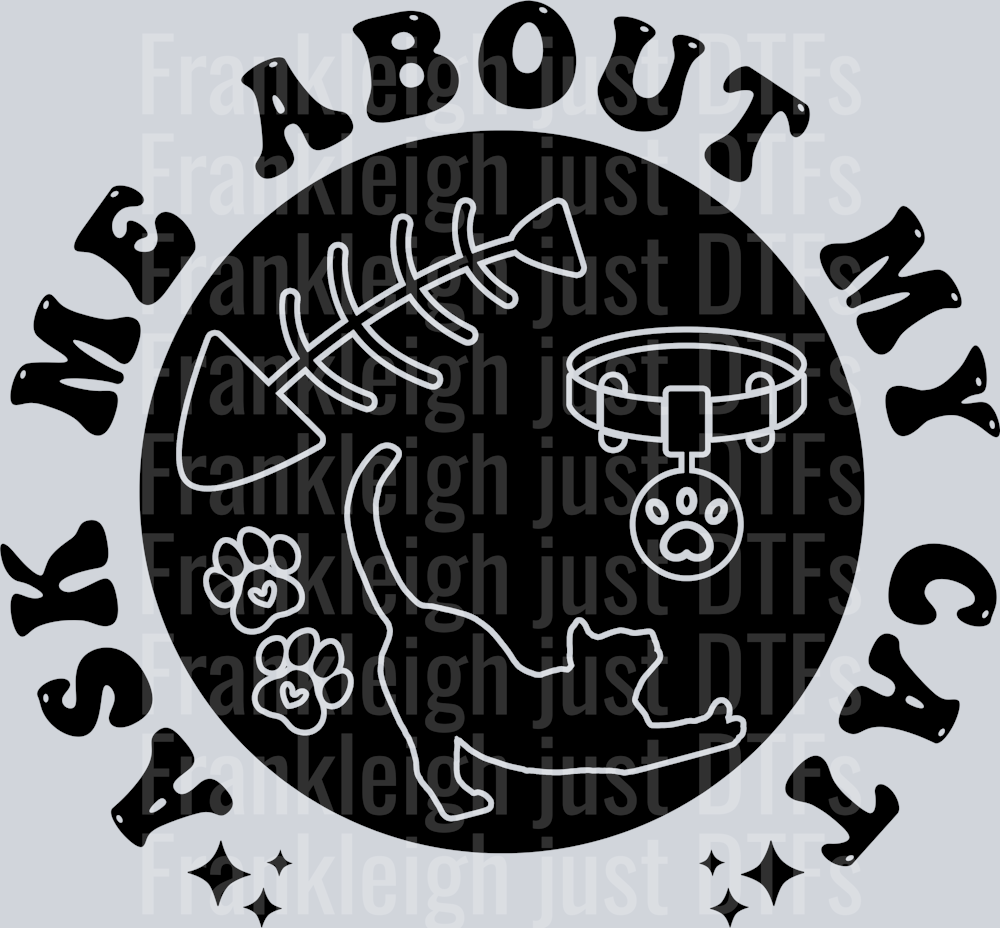 ASK ME ABOUT MY CAT Pocket