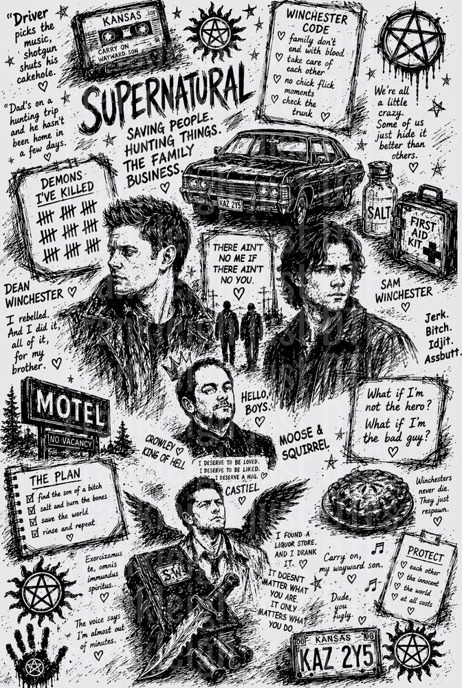 Supernatural Collage