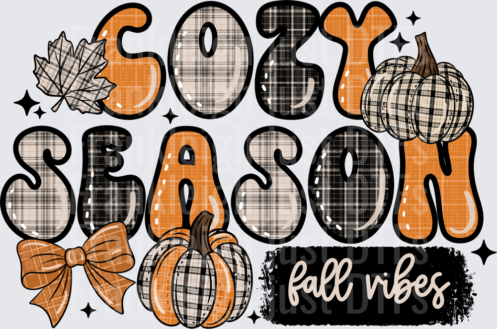 Cozy Season Plaid Fall Vibes
