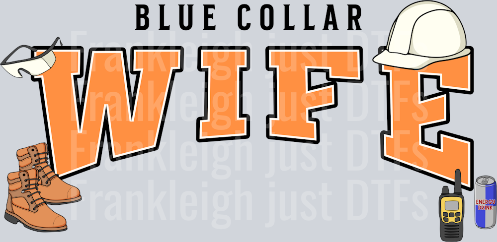Blue Collar wife club pocket