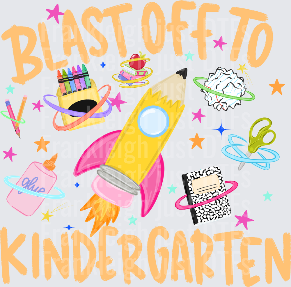 Blast off to kindergarten
