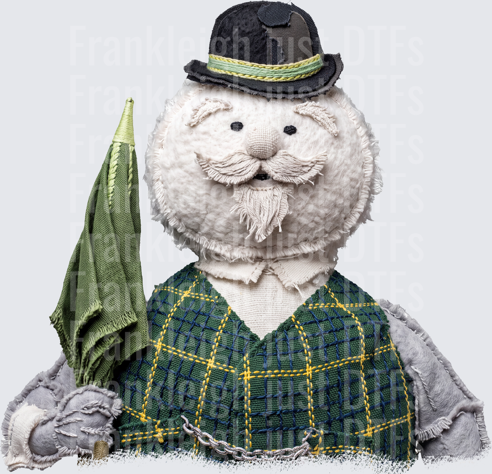 Sam snowman stitched