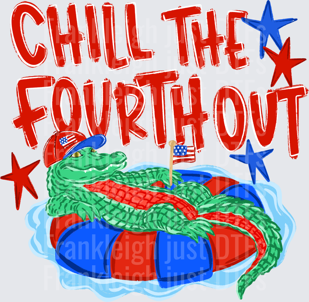 Chill the Forth out Gator with Hat