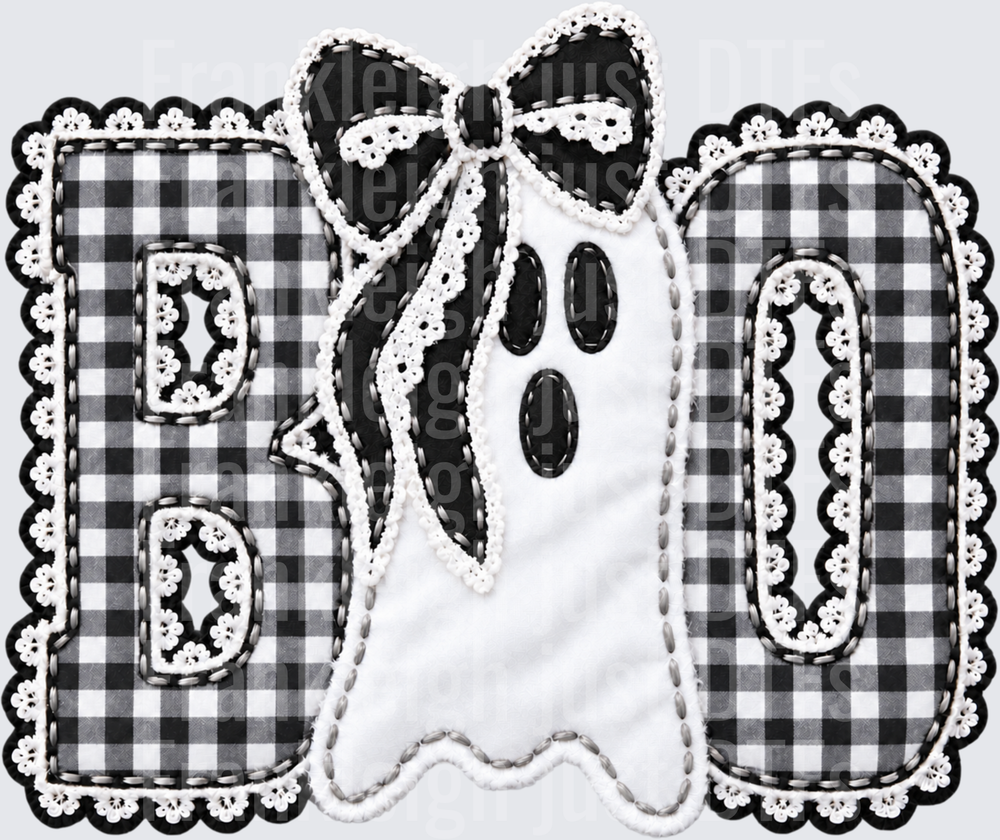 Boo Ghost faux yarn white