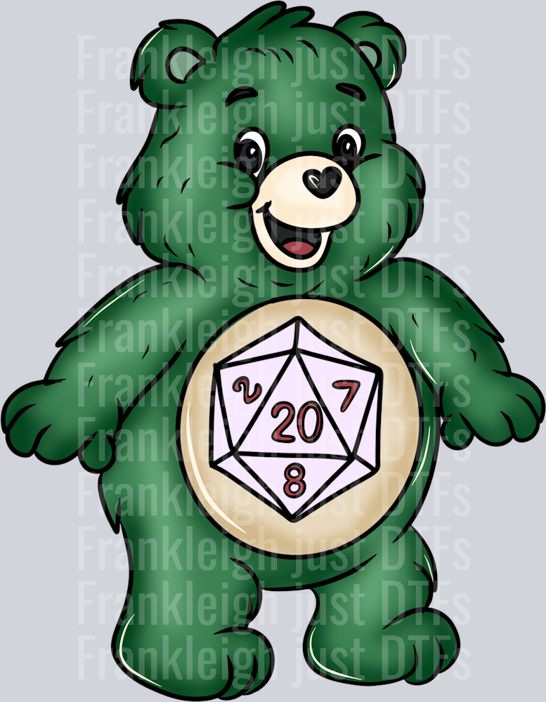 Green stranger bear