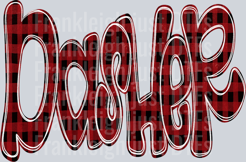 Dasher Funky Doodle Buffalo Check