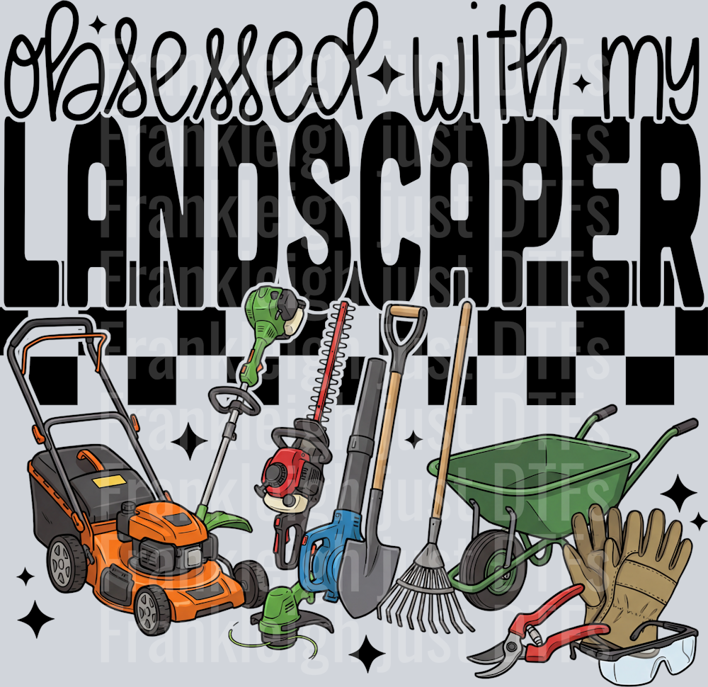 obsessed with my landscaper